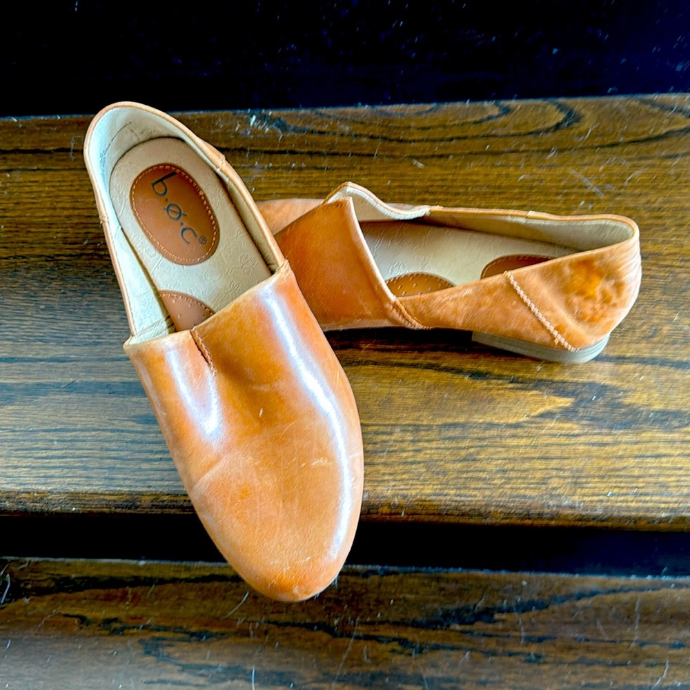 Weathered leather BOC slip one. Worn one time.